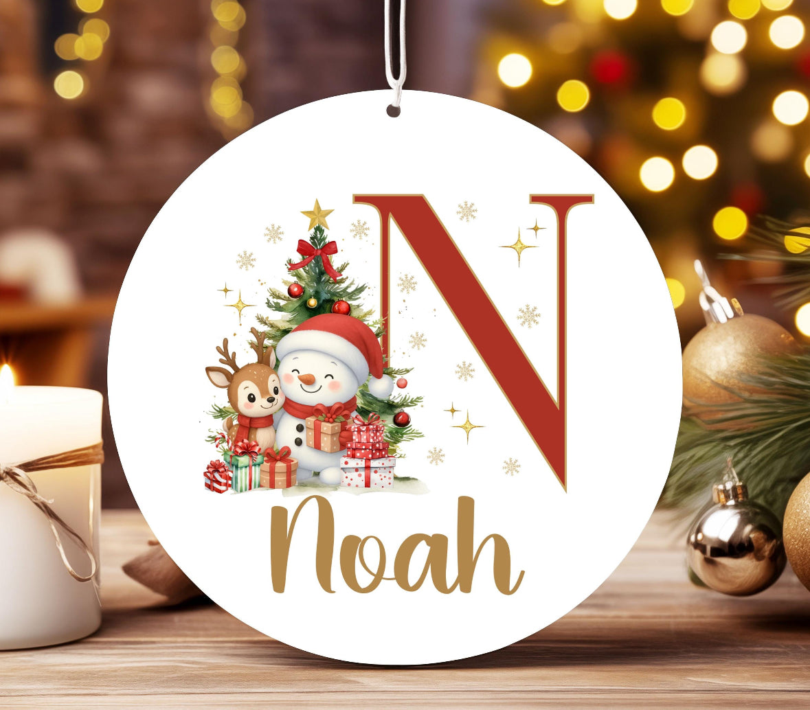 Custom Christmas Ornament