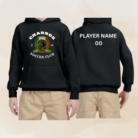Charros Youth Hooded Sweatshirt