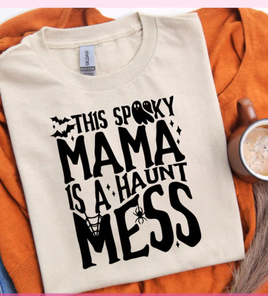 Spooky Haunt Mess Tee
