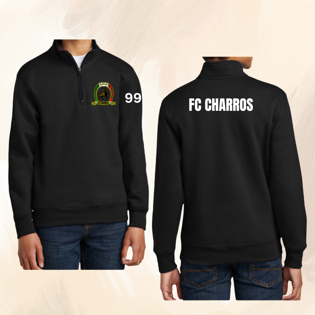 Charros zipper Pull Over