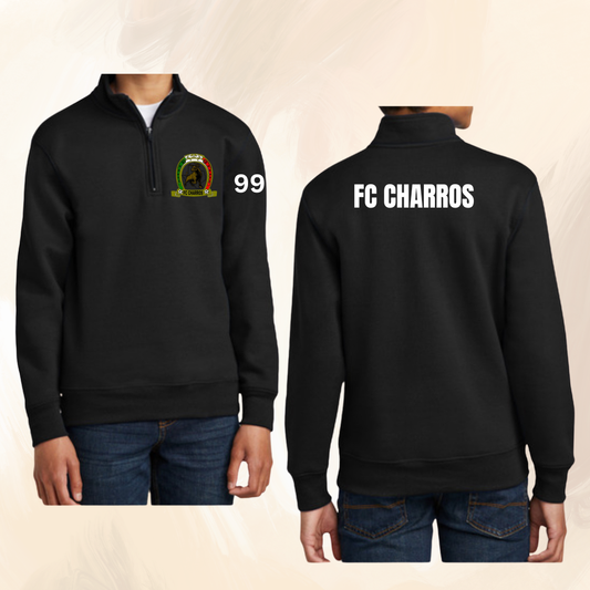 Charros zipper Pull Over